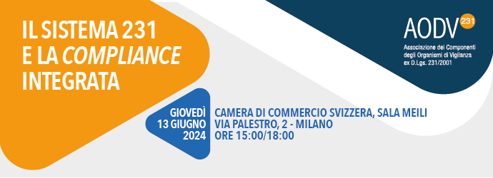 Il sistema 231 e la compliance integrata